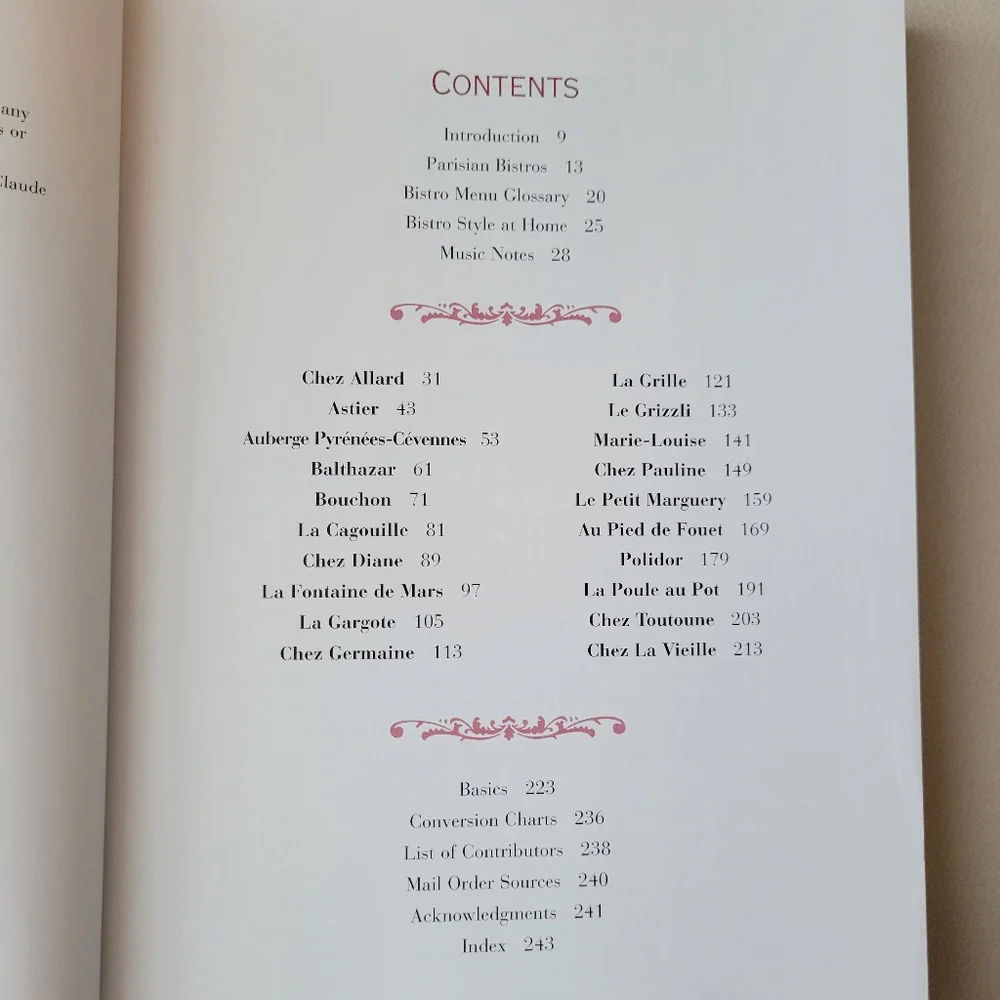 Paris Bistro Cookbook: 